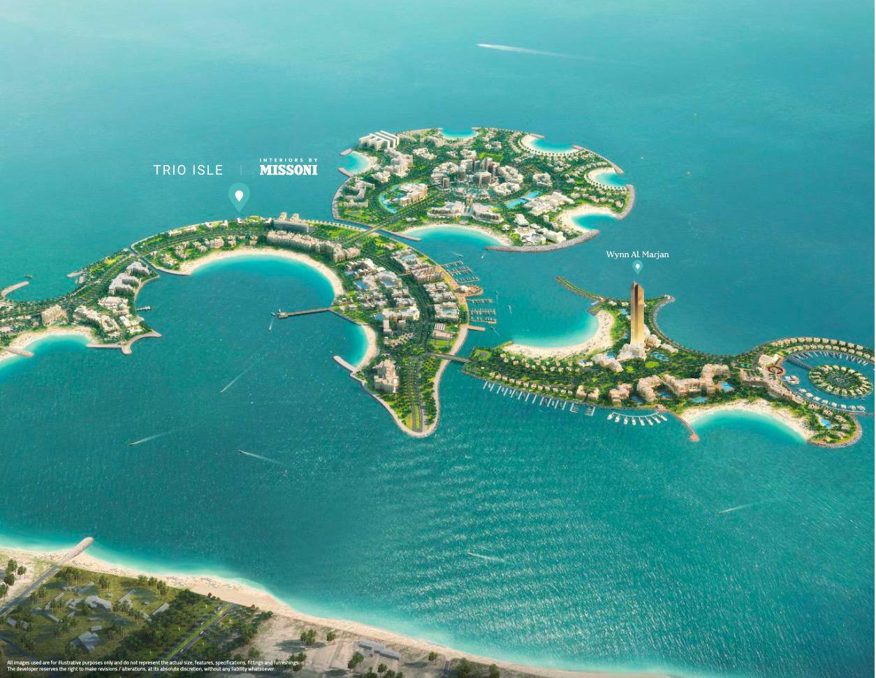 TRIO ISLE Commercial Unit - Al Marjan Island